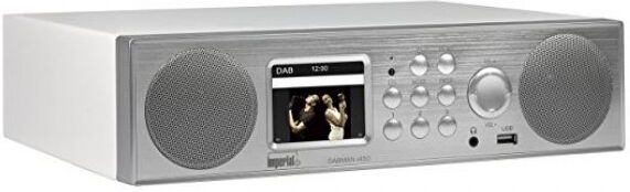 Telestar Imperial DABMAN i450 - DAB+ Radio / Internetradio - Weiss-Silber