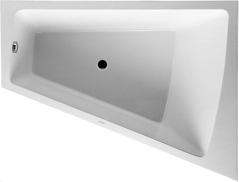 Duravit Badewanne Paiova 700269000000000 mit angeformter Acrylverkleidung und Gestell,weiss