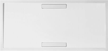 Villeroy und Boch Villeroy & Boch Squaro Duschwanne UDQ1890SQR2V01 180x90x1,8cm, Quaryl, weiss, Abdeckung & Träger