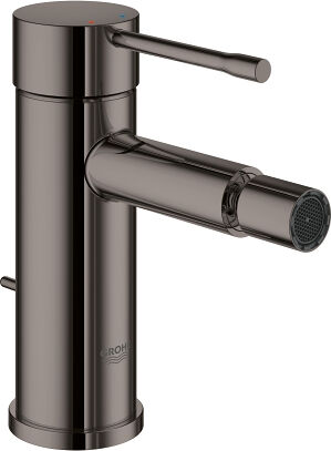 Grohe Essence Bidetarmatur 32935A01 hard graphite, mit Ablaufgarnitur