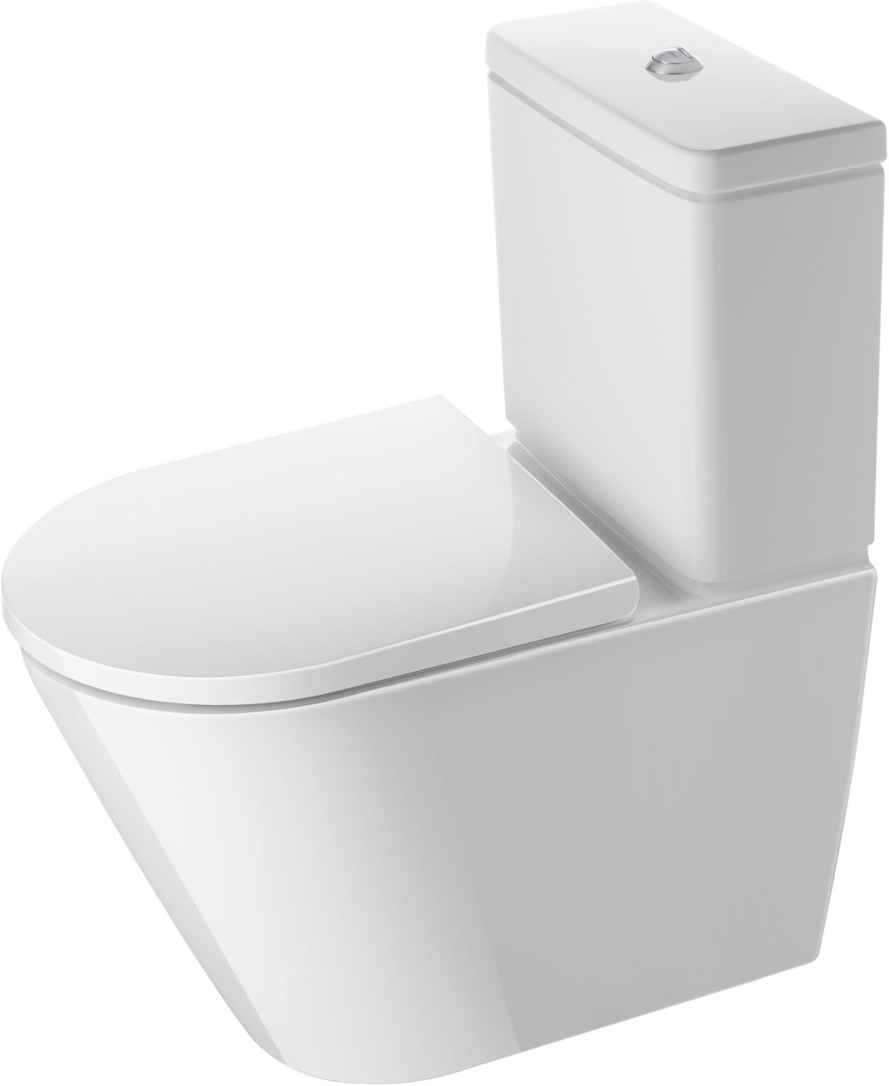 Duravit D-Neo Stand-Tiefspül-WC 2002090000 37x58cm, für aufgesetzten Spülkasten, für Kombination, weiß