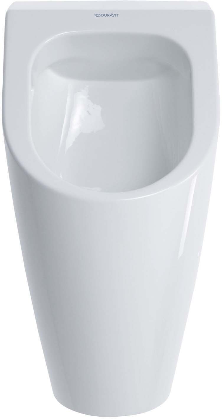 Duravit ME by Starck Urinal 2809300000 weiss, rimless, Zulauf hinten, ohne Fliege