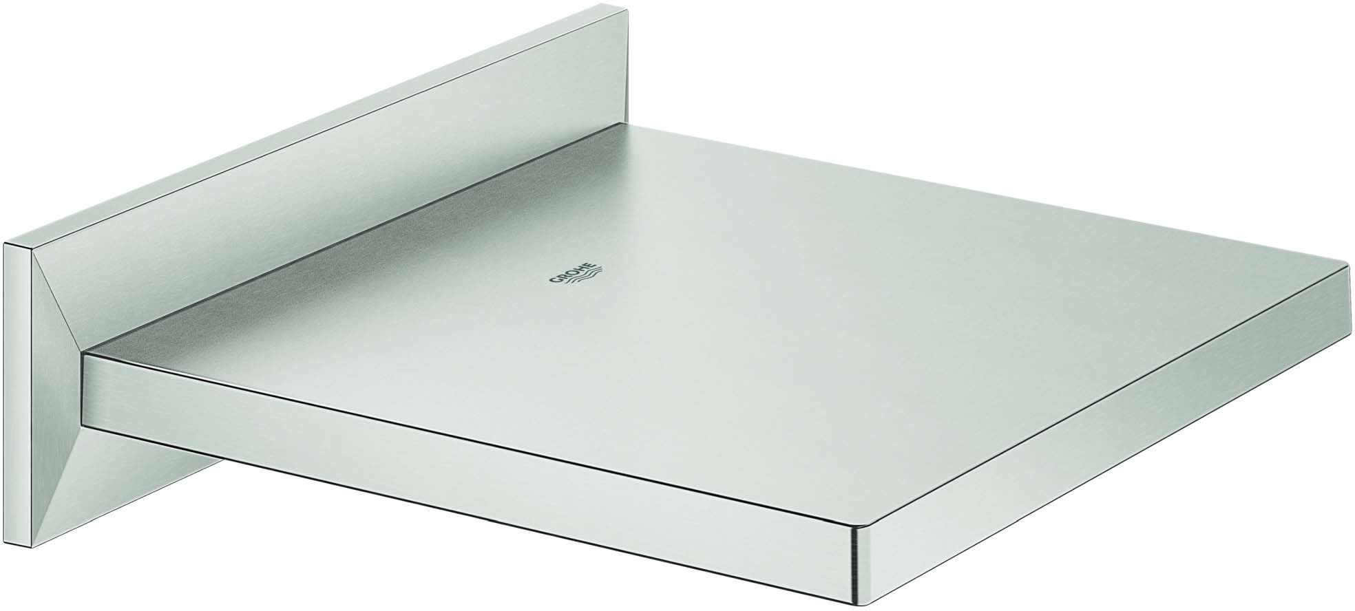 Grohe Allure Brilliant Schwallauslauf 13319DC0 supersteel, Wandmontage, Ausladung 18 cm