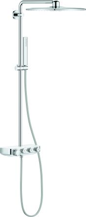 Grohe Euphoria Duschsystem 26508LS0 AP-Thermostat, Duscharm 450mm, moon white