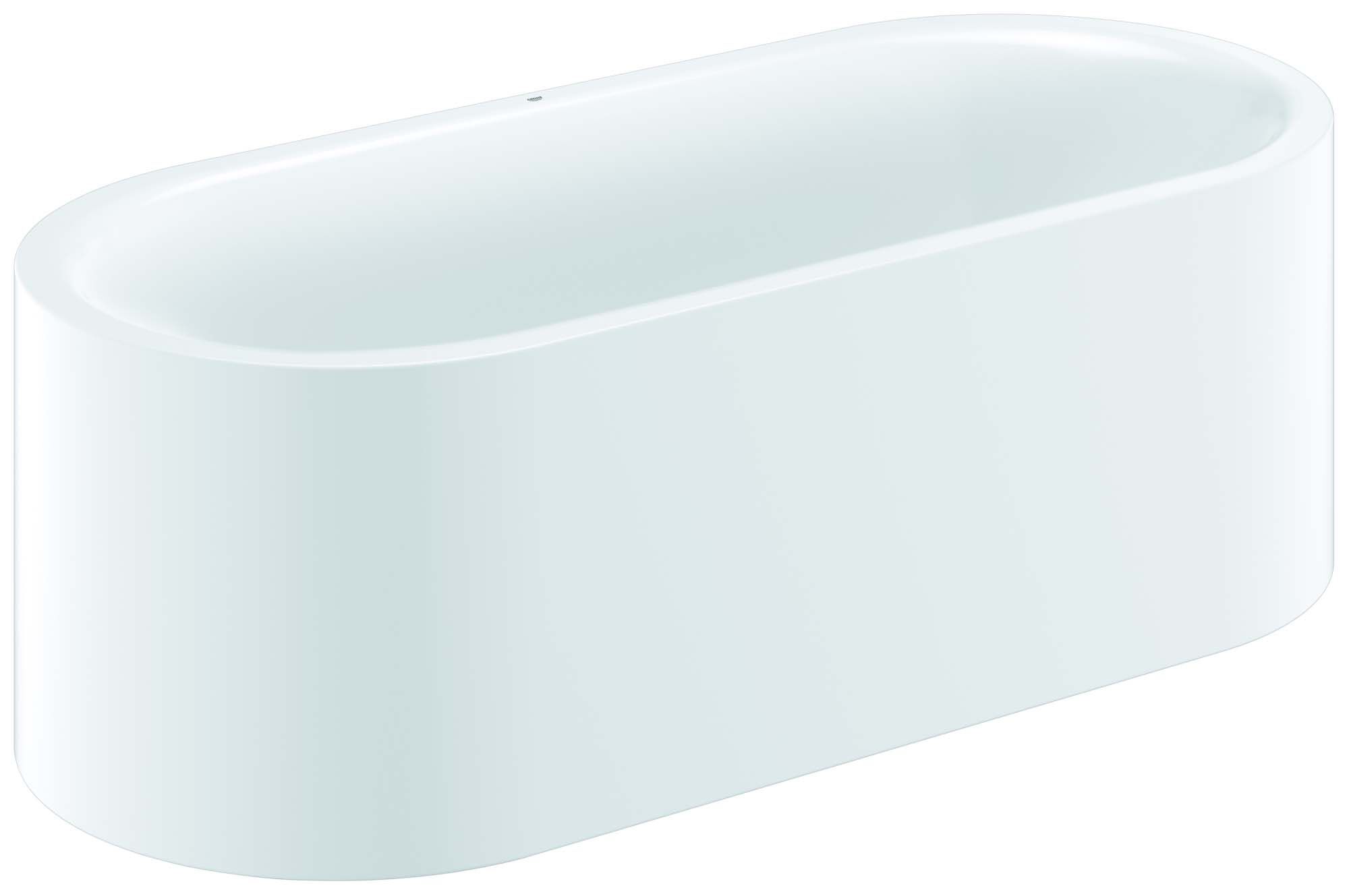 Grohe Essence Badewanne 39611000 180 x 57,5 x 80 cm, freistehend, ohne Überlauf, alpinweiß