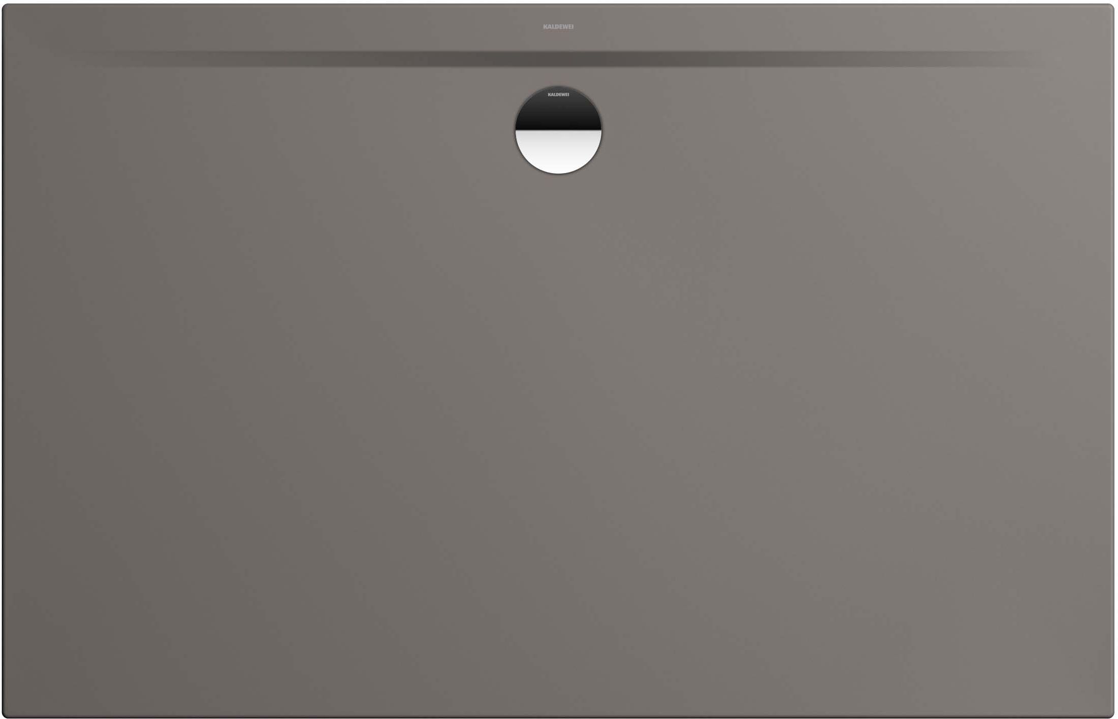 Kaldewei Superplan zero Duschwanne 351400013672 75x80cm, Perl-Effekt, warm grey70