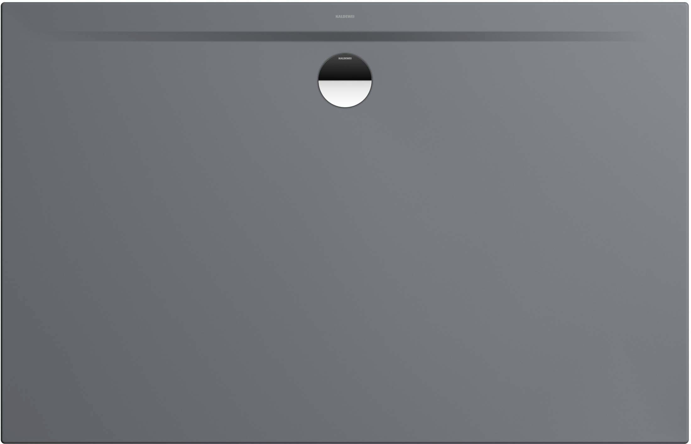 Kaldewei Superplan zero Duschwanne 356800013665 90x130cm, Perl-Effekt, cool grey70