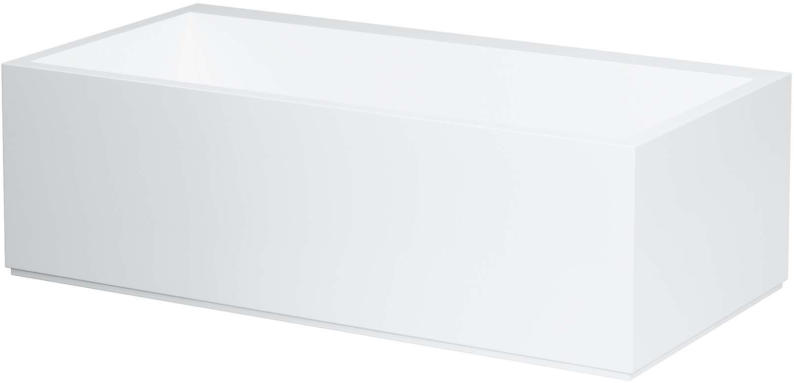 LAUFEN Kartell Freistehbadewanne H2243320006161 170 x 86 cm, mit LED-Beleuchtung, weiß
