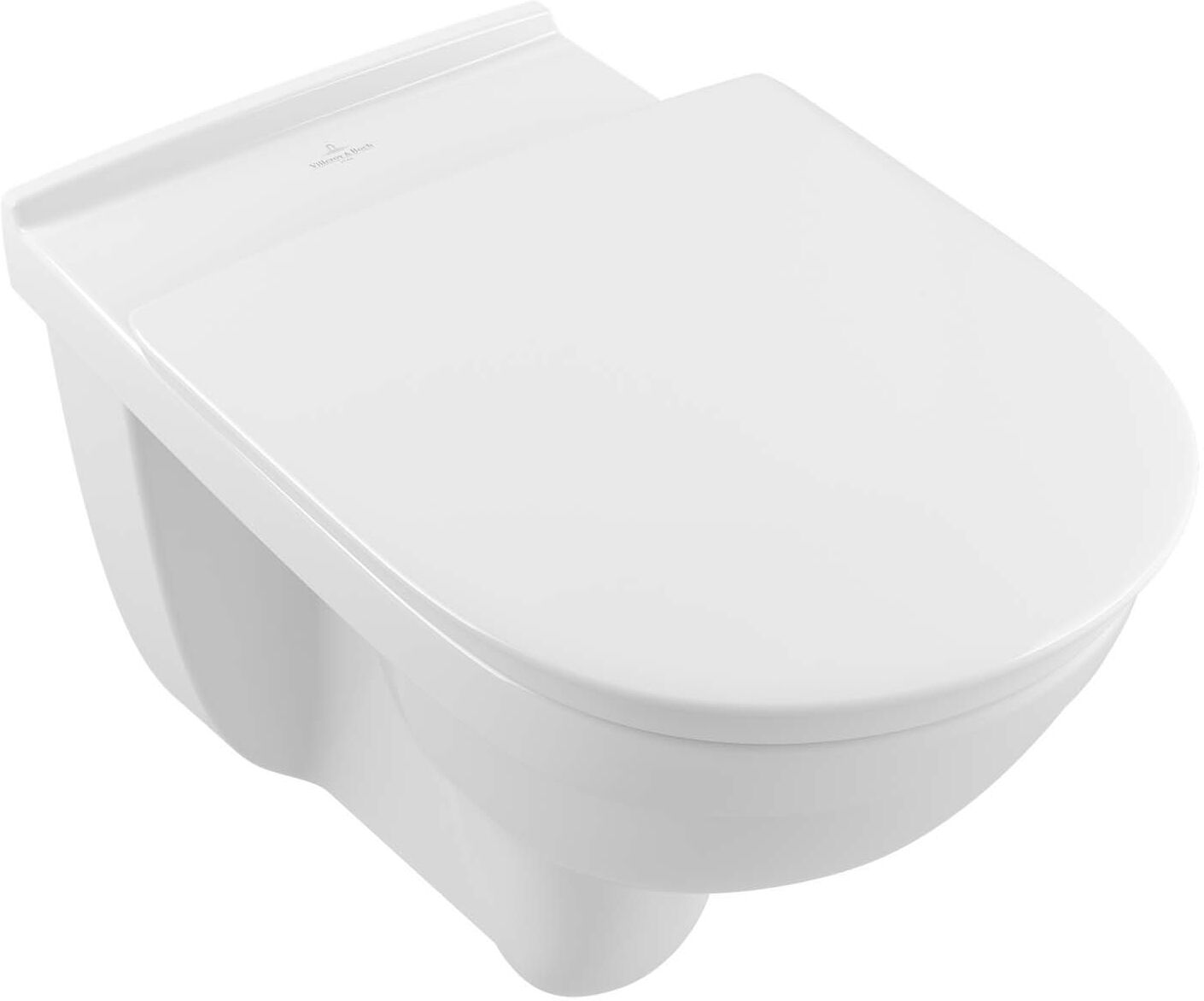 Villeroy und Boch Vicare Universal Wand-WC-Combi-Pack 46957601 Tiefspüler, wandhängend, Abgang waagerecht