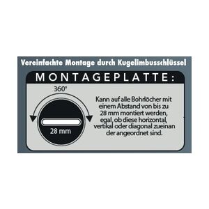 TrendLine Toilettenpapierhalter Edelstahl gebürstet Simple Round mit Deckel