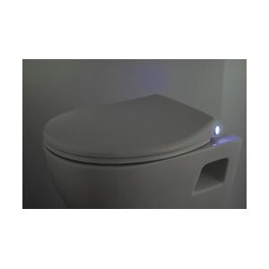 Primaster WC-Sitz mit Absenkautomatik Dallas weiß und LED