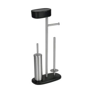 WENKO Stand WC-Garnitur mit Box Rivazza Schwarz