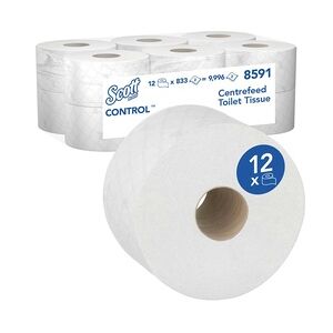 Scott Toilettenpapier Control 8591 ws 12 St./Pack.