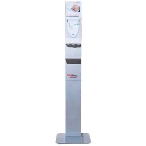 SC JOHNSON Deb-STOKO infofldisp scj Pro Spendersäule silber mit Display, für TouchFree Spen