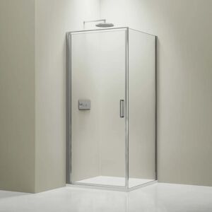 Bernstein Duschkabine Eckdusche Nano 6mm Echtglas EX416S - 80 x 80 x 195 cm