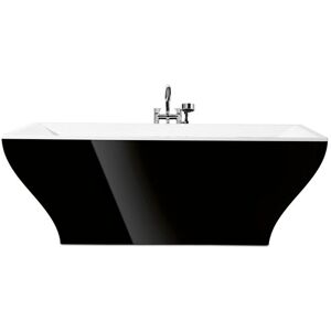 Villeroy & Boch Badewanne Quaryl La Belle Excellence Duo, UBQ180LAB9T1BCV 1800x800mm, freistehend, nahtlos, vormontierter Multiplex Trio, inkl. Ab- und Überlauf,