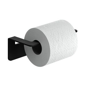 Weissenstein Toilettenpapierhalter Edelstahl Ohne Bohren - Wc-Rollenhalter - Sehr Gut Schwarz