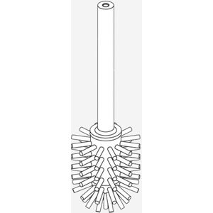 Herzbach Ersatzbürstenkopf für Bürstengarnitur, 80.720200.9.09,