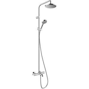 Hansgrohe Vernis Blend 200 1jet Showerpipe mit Wannenthermostat, 26079000,