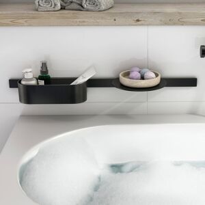 Hansgrohe WallStoris Wandstange mit Ablage und Ablagekorb, 27966670,