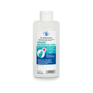 Dr. Schumacher Hygiene & Desinfektion Dr. Schumacher PROFESSIONAL@home ASPETOMAN® med Händedesinfektion, Hygienisches Händedesinfektionsmittel mit breitem Wirkspektrum, 500 ml - Spenderflasche