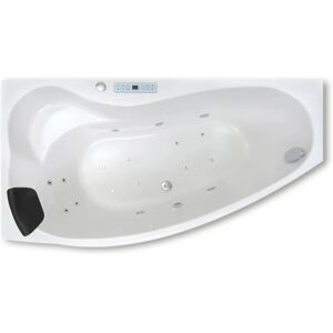 Caribia Mini Corner Premium Whirlpool 160 x 90 cm ohne Schürze, für Ecke links