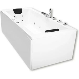 Caribia X-Tube Premium Whirlpool 190 x 90 cm mit Schürze