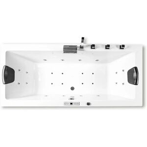 Caribia X-Tube Premium Whirlpool 190 x 90 cm ohne Schürze