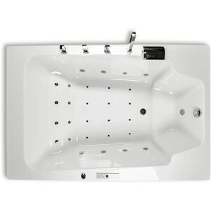 Caribia Classic Premium Whirlpool 190 x 120 cm ohne Schürze