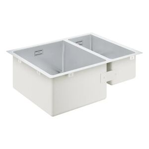 Grohe K700 Edelstahlspüle 59,5 x 45 cm mit 1,5 Becken, für Einbau links