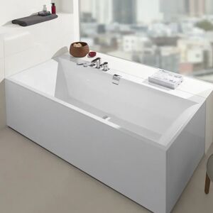 Villeroy & Boch Squaro Edge 12 Duo Badewanne 160 x 75 cm mit Profibox 2.0 Eck