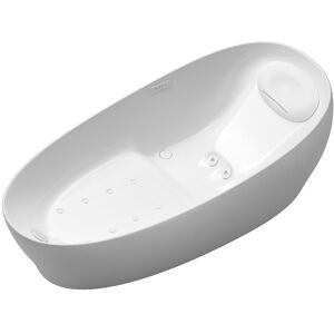 TOTO Europe GmbH TOTO Floating Badewanne, freistehend, 2200x1050x785mm, Hydrohands, Zero Dimension, PJYD2200PWEE#GW