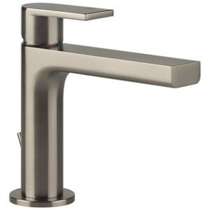 Gessi Emporio Via Manzoni Waschtisch-Einhebelmischer, mit Ablaufgarnitur 1 1/4, Ausladung 128 mm, 38601, Farbe: Finox Optik