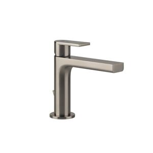 Gessi Emporio Via Manzoni ÖKO-Waschtisch-Einhebelmischer, mit Ablaufgarnitur 1 1/4, Ausladung 128 mm, 38602, Farbe: Finox Optik