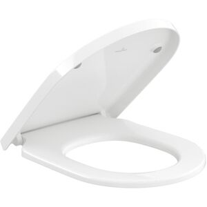 Villeroy und Boch AG Villeroy & Boch Subway 3.0 WC-Sitz mit SoftClosing und QuickRelease, 374x438 mm, 8M42S1, Farbe: weiß-alpin