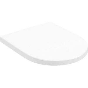 Villeroy und Boch AG Villeroy & Boch Subway 3.0 WC-Sitz mit SoftClosing und QuickRelease, 374x438 mm, 8M42S1, Farbe: Stone White