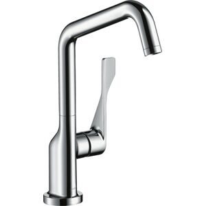 Hansgrohe Axor Citterio Einhebel-Küchenmischer 260, Schwenkauslauf Eco, 39853, Farbe: Stainless Steel Optic