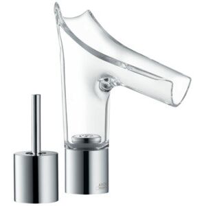 Hansgrohe AXOR Starck V 2-Loch Waschtischmischer 110 mit Ablaufgarnitur, Farbe: Chrom