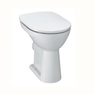 Laufen PRO Stand-Flachspül-WC, Abgang waagerecht, 360x470x450mm, H825956, Farbe: Weiß mit LCC Active