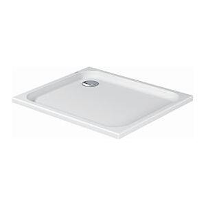 Duravit Rechteck-Duschwanne D-Code 720106000000000 Einbauversion, 1000 x 800 mm, weiss