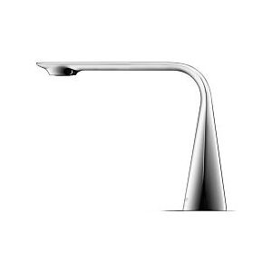 Duravit D.1 Waschtisch-2-Loch-Armatur D11120009010 ohne Zugstangen-Ablaufgarnitur, mit Drehgriff, Ausladung 148mm, chrom