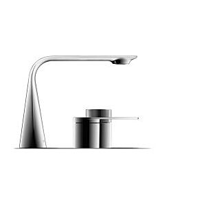 Duravit D.1 Waschtisch-2-Loch-Armatur D11120002010 ohne Zugstangen-Ablaufgarnitur, Ausladung 148mm, chrom