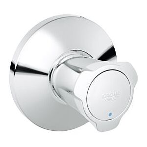 Grohe Unterputz-Ventil-Oberbau Costa  chrom, Markierung blau, 20-200 mm