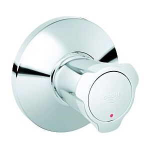 Grohe Unterputz-Ventil-Oberbau Costa neu chrom, Markierung rot, 20-200 mm