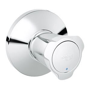 Grohe Costa Unterputz-Ventil-Oberbau 19854001 Markierung blau, mit Schubrosette, chrom