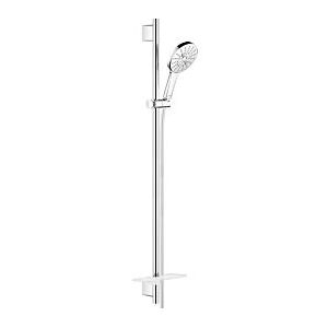 Grohe Rainshower Brausegarnitur 26548000 chrom, Brausestange 900mm, 3 Strahlarten, Durchflussbegrenzer 9,5 l/min