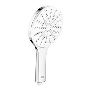 Grohe Rainshower Handbrause 26574LS0 moon white, 3 Strahlarten, mit Durchflussbegrenzer 9,5 l/min