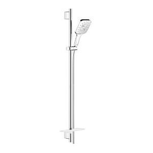 Grohe Rainshower Brausegarnitur 26587000 chrom, Brausestange 900mm, 3 Strahlarten, Durchflussbegrenzer 9,5 l/min