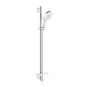 Grohe Rainshower Brausegarnitur 26594LS0 moon white, 900mm, 3 Strahlarten, Durchflussbegrenzer 9,5 l/min