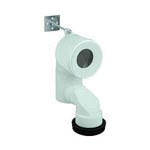 Grohe Bau Keramik WC-Ablaufbogen 39551000 20-25 cm, vertikal, einstellbar